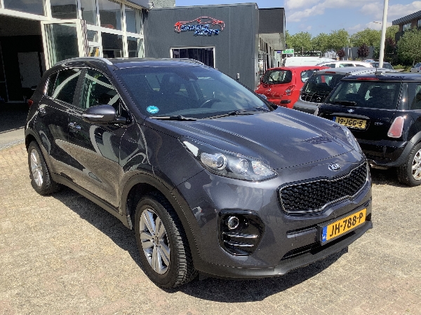 hyundai Sportage 1.6 GDI  euro95 Grijs metallic 